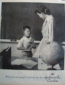 Hallmark Cards 1959 Ad