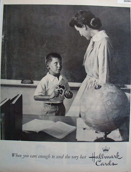 Hallmark Cards 1959 Ad