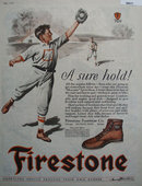 Firestone Footwear Co. 1927 Ad.
