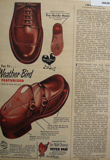 Weather Bird Shoes 1953 Ad