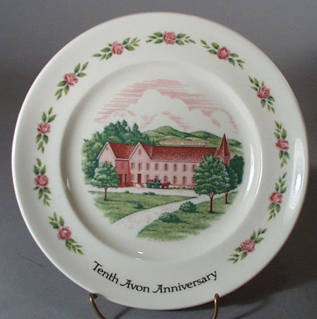 Avon Tenth Anniversary Plate