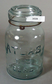 Atlas Quart Canning Jar