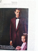 Lord West Dinner Jacket Gergamo 1965 Ad