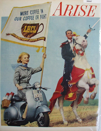 League Of Honest Coffee Lovers 1959 Ad