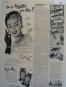Adrians Sing Her Praises Perfume 1947 Ad