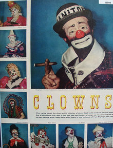 Clowns in Full Color 1953 Article