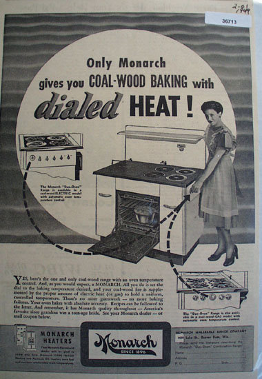 Monarch Malleable Range Co. Ad