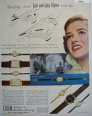 Elgin Lord And Lady Watches 1950 Ad