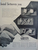 Gruen Precision Watch 1951 Ad