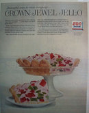 General Foods Jell-O Crown Jewel 1957 Ad