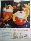 Jell-O Fruit To Boot 1959 Ad