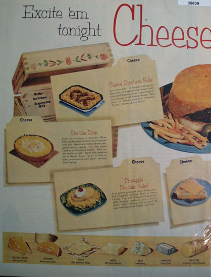 American Dairy Association Cheese Festival 1952 Ad