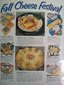 Kraft Fall Cheese Festival 1952 Ad