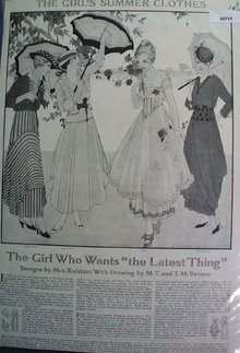 Home Pattern Co. Dress Patterns 1915 Ad