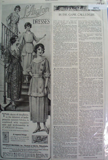 Biberman Brothers Inc. L Aiglon dresses 1920 Ad