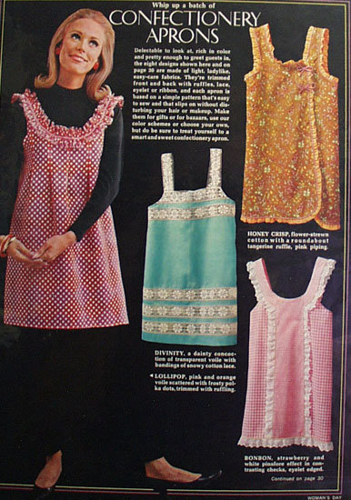 Confectionery Aprons 1966 Ad