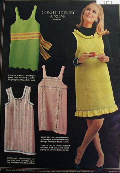 Confectionery Aprons 1966 Ad