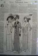 Needlecraft Suits Patterns 1911 Ad