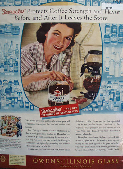 Owens Illinois Glass 1941 Ad