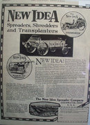 New Idea Spreaders Shredders And Transplanters 1927 Ad