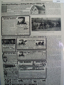 Order By Mail Farm Products 1905 Ad