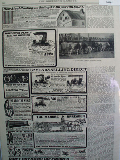 Order By Mail Farm Products 1905 Ad