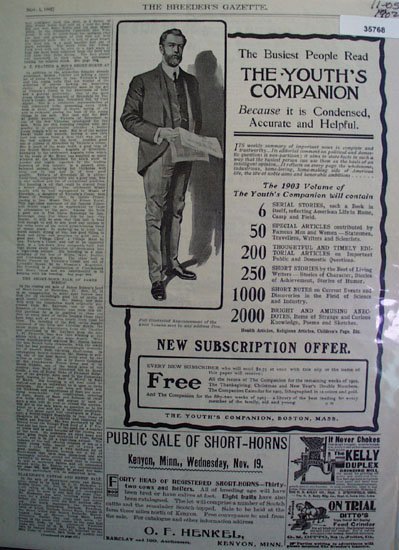 Order By Mail Youths Companion 1902 Ad