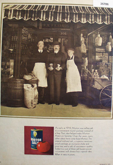 Morton Salt R. M. Richards 1966 Ad