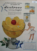 Dextrose Food Energy Sugar 1950 Ad