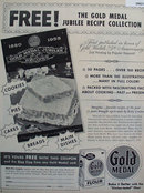 Betty Crocker Gold Metal Flour 1956 Ad
