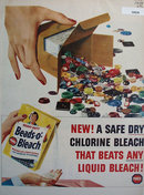 Purex Beads O Bleach 1958 Ad