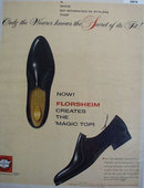 Florsheim Magic Top Shoe 1961 Ad