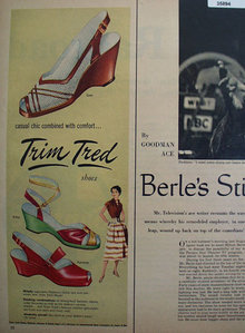 Trim Tred Shoes 1953 Ad