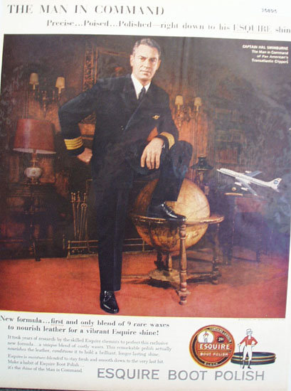 Esquire Boot Polish 1959 Ad