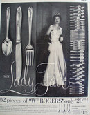 Wm. Rogers Silverplate 1957 ad.