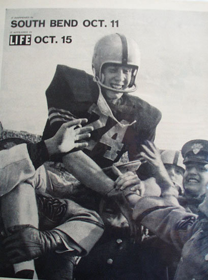 Notre Dame And Army Football 1958 Article