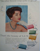 Lux Soap Anne Baxter 1959 Ad