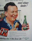 Seven Up All Family Drink 1956 Ad
