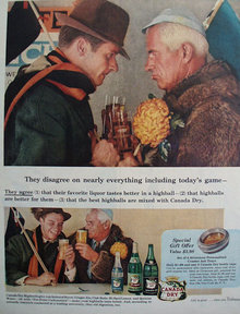 Canada Dry Soda And Ale 1956 Ad