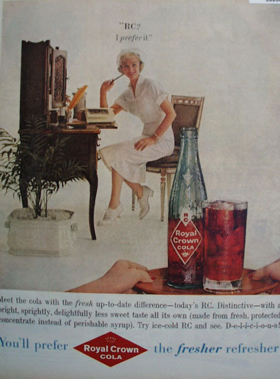Royal Crown Cola RC 1959 Ad