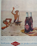 Royal Crown Cola Fresher Refresher 1959 Ad