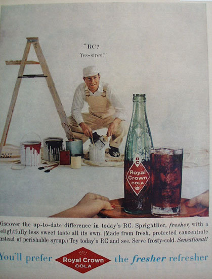 Royal Crown Cola Yes Siree 1959 Ad