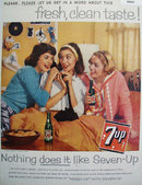 Seven Up Fresh Up 1959 Ad