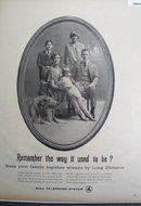 Bell Telephone System Family Picture 1959 Ad