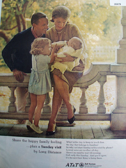 AT and T Bell System 1966 Ad