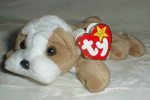 TY Beanie Baby, Wrinkles Dog