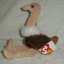 Ty Beanie Baby,Stretch Ostrich