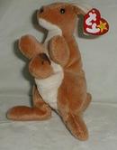 Ty Beanie Baby, Pouch Kangaroo