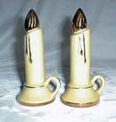 Yellow Candle Salt & Pepper shakers