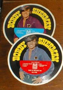 Bobby Sherman cereal box records